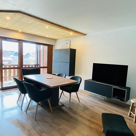 Appartement en hyper centre de Samoëns Buitenkant foto