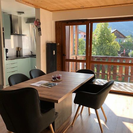 Appartement en hyper centre de Samoëns Buitenkant foto